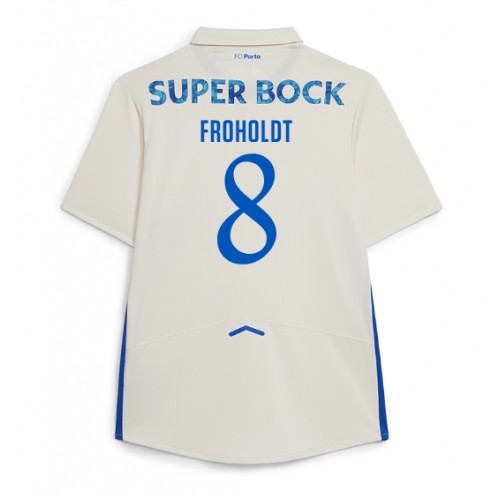 Stroje piłkarskie Porto Victor Froholdt #8 Koszulka Trzeciej 2025-26 Krótki Rękaw